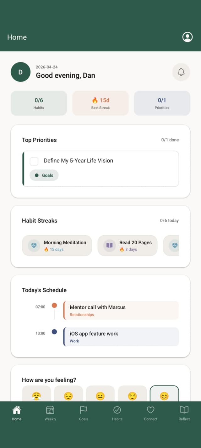 Sevenly Home Screen
